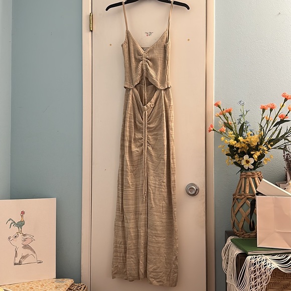 CHRISTOPHER ESBER RUCHED DISCONNECT CAMI KNIT DRESS - Picture 12 of 16